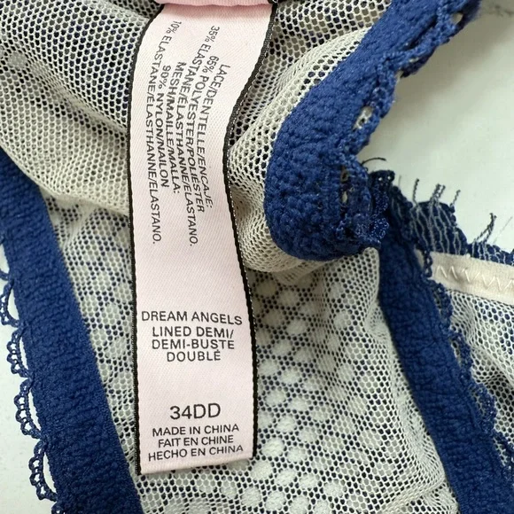 Racerback Dream Angels Lined Demi 34dd - Picture 2 of 6